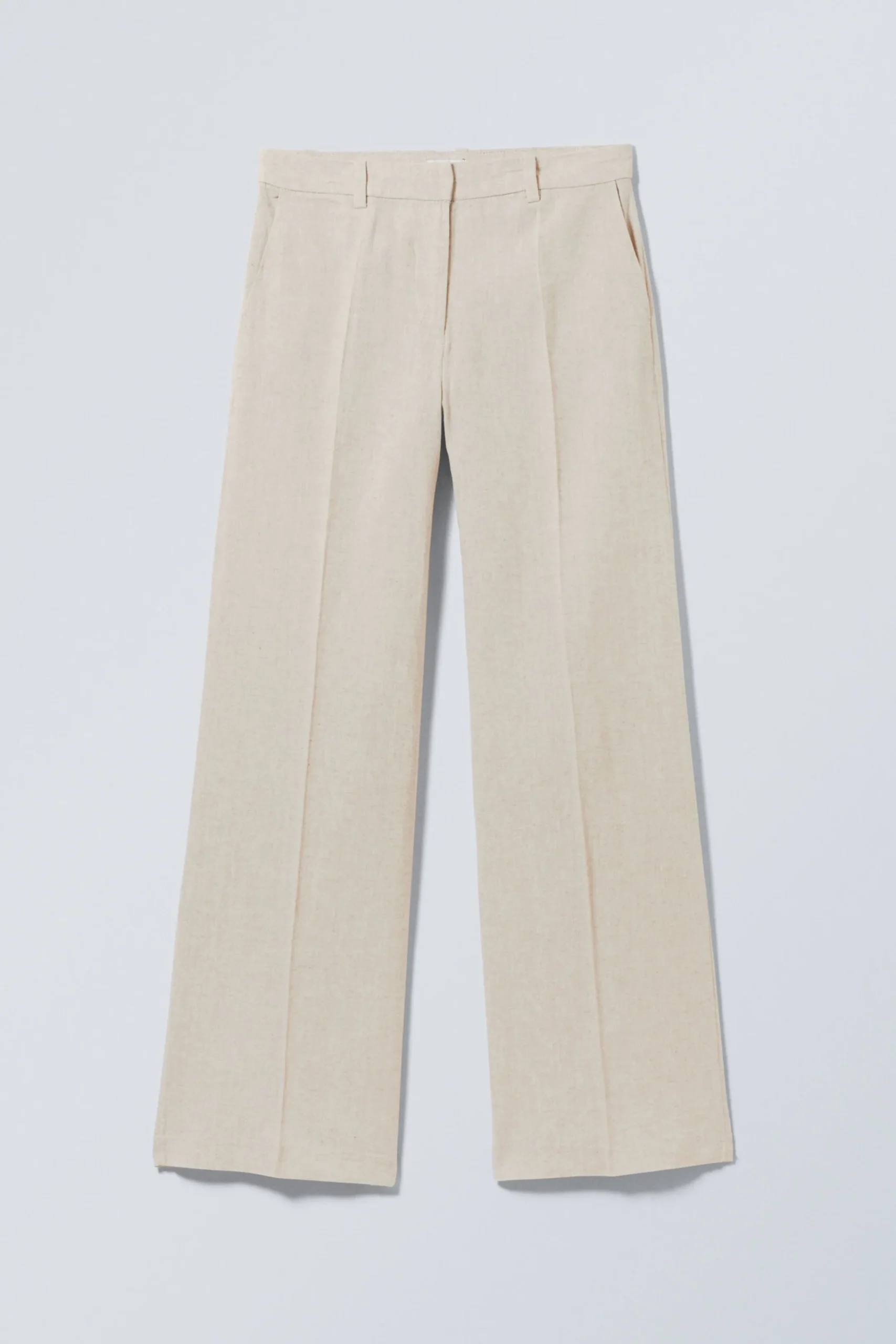 Weekday MID LINEN BLEND SUIT TROUSERS>Women Trousers