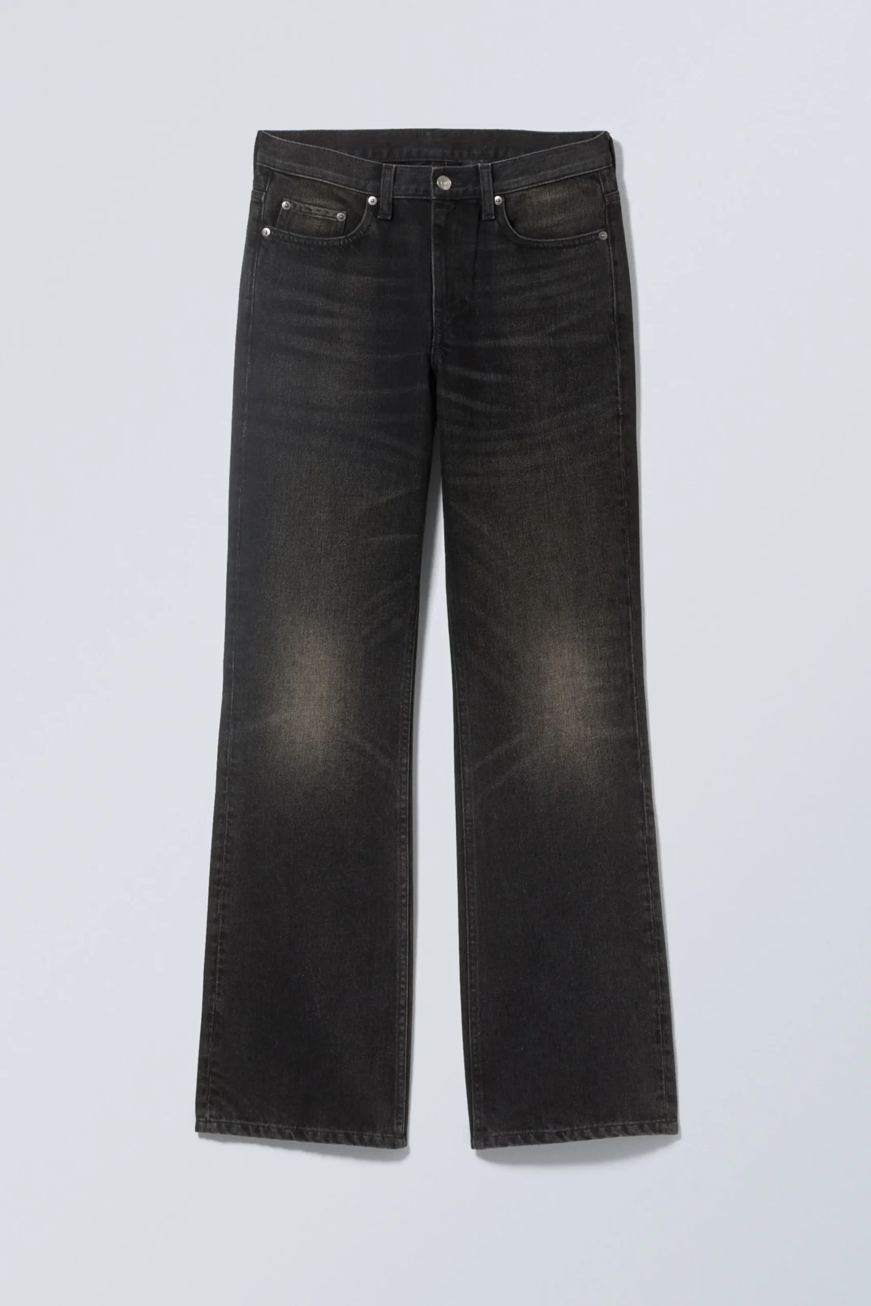 Weekday MOON MID RISE REGULAR BOOTCUT LEG JEANS>Women Jeans