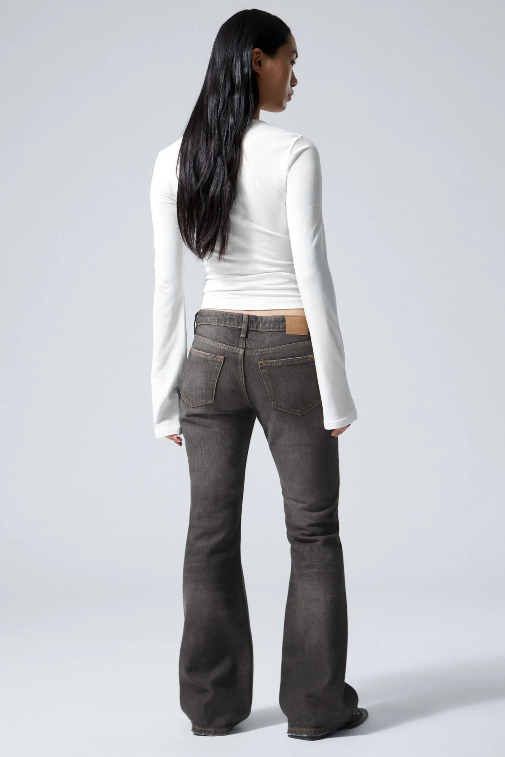 Weekday NOVA LOW RISE SLIM BOOTCUT LEG JEANS>Women Jeans