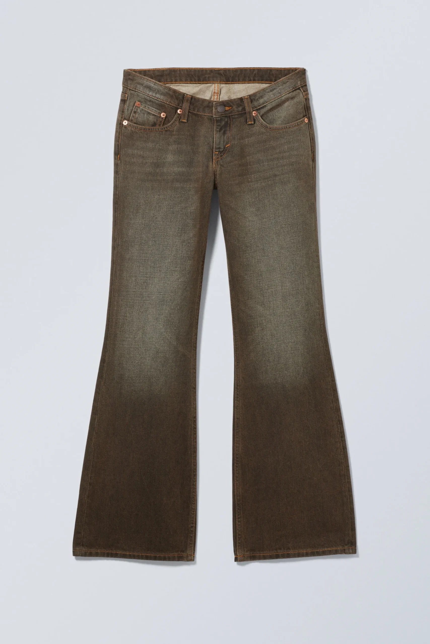 Weekday NOVA LOW RISE SLIM BOOTCUT LEG JEANS>Women Jeans