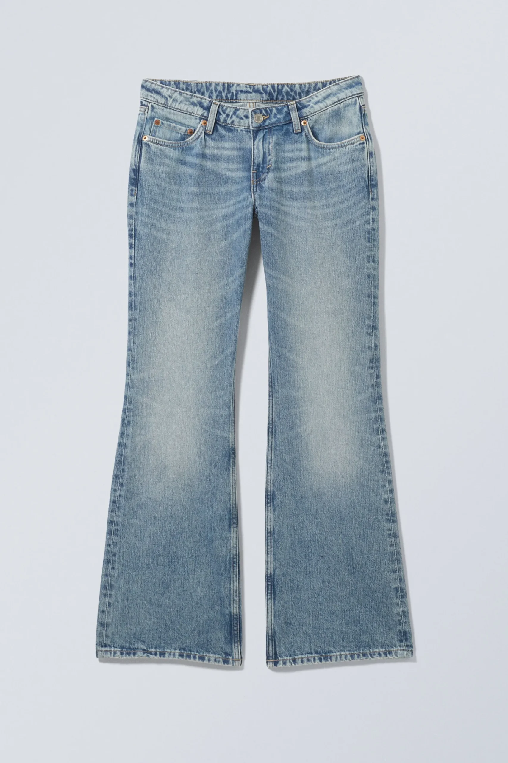 Weekday NOVA LOW RISE SLIM BOOTCUT LEG JEANS>Women Jeans