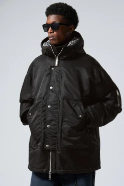 Weekday NYLON PADDED PARKA JACKET> Jackets & Coats