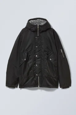 Weekday NYLON PADDED PARKA JACKET><noscript><img width=