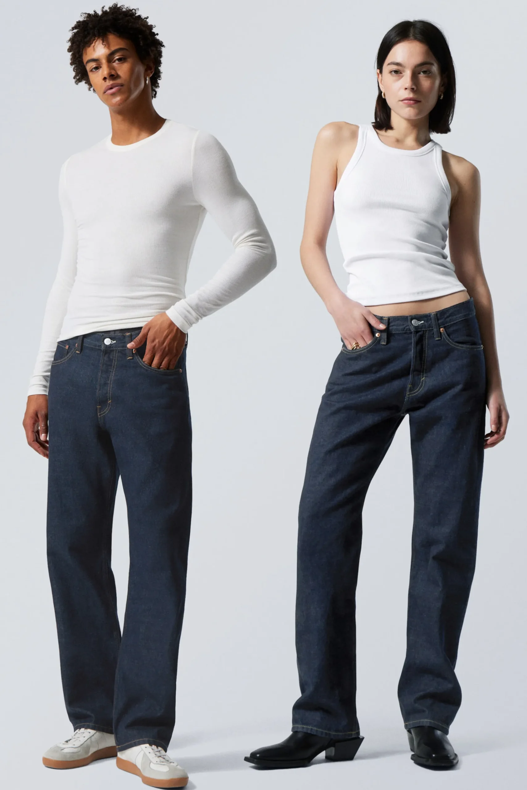 Weekday ORBIT MID RISE REGULAR STRAIGHT LEG JEANS>Women Jeans|Jeans