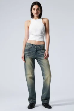 Weekday ORBIT MID RISE REGULAR STRAIGHT LEG JEANS><noscript><img width=