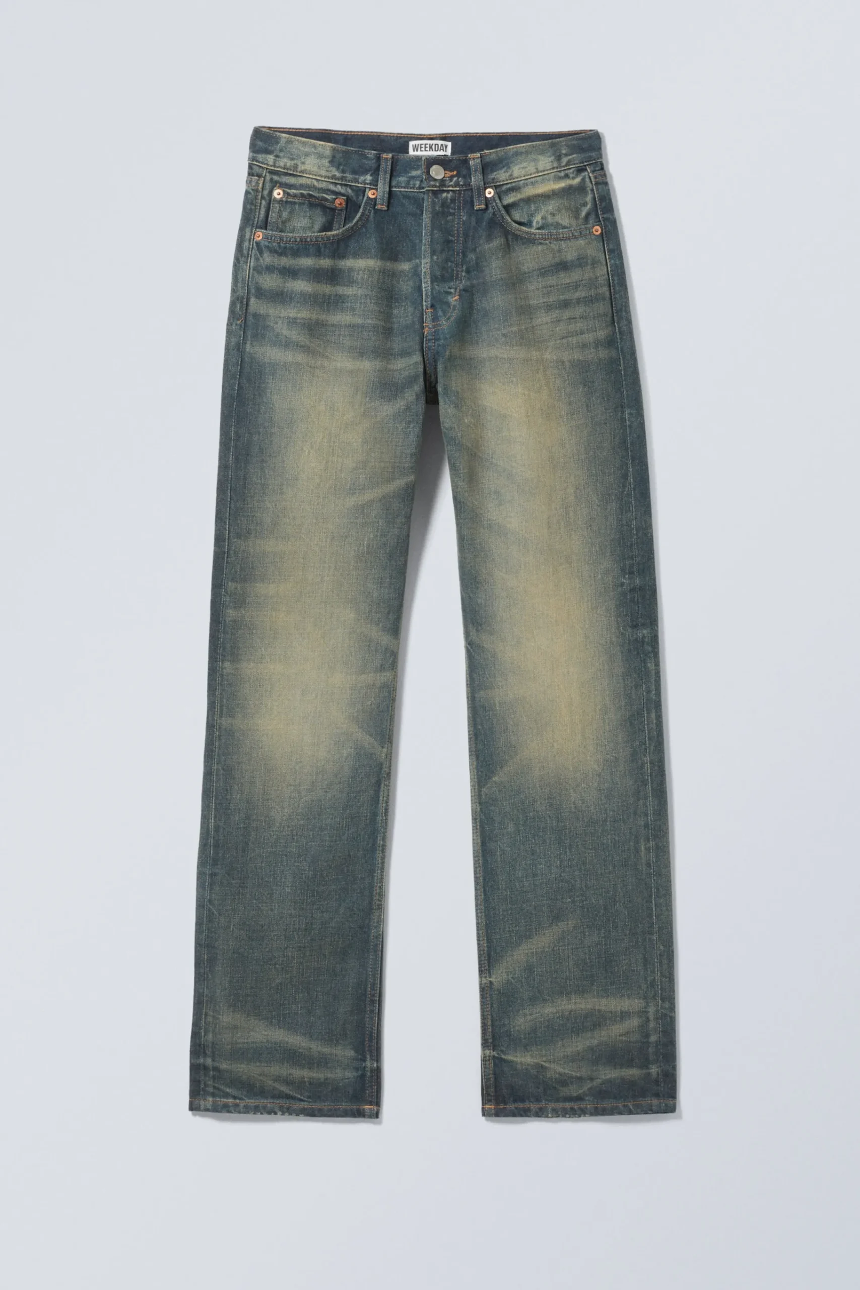 Weekday ORBIT MID RISE REGULAR STRAIGHT LEG JEANS>Women Jeans