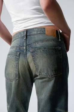 Weekday ORBIT MID RISE REGULAR STRAIGHT LEG JEANS><noscript><img width=