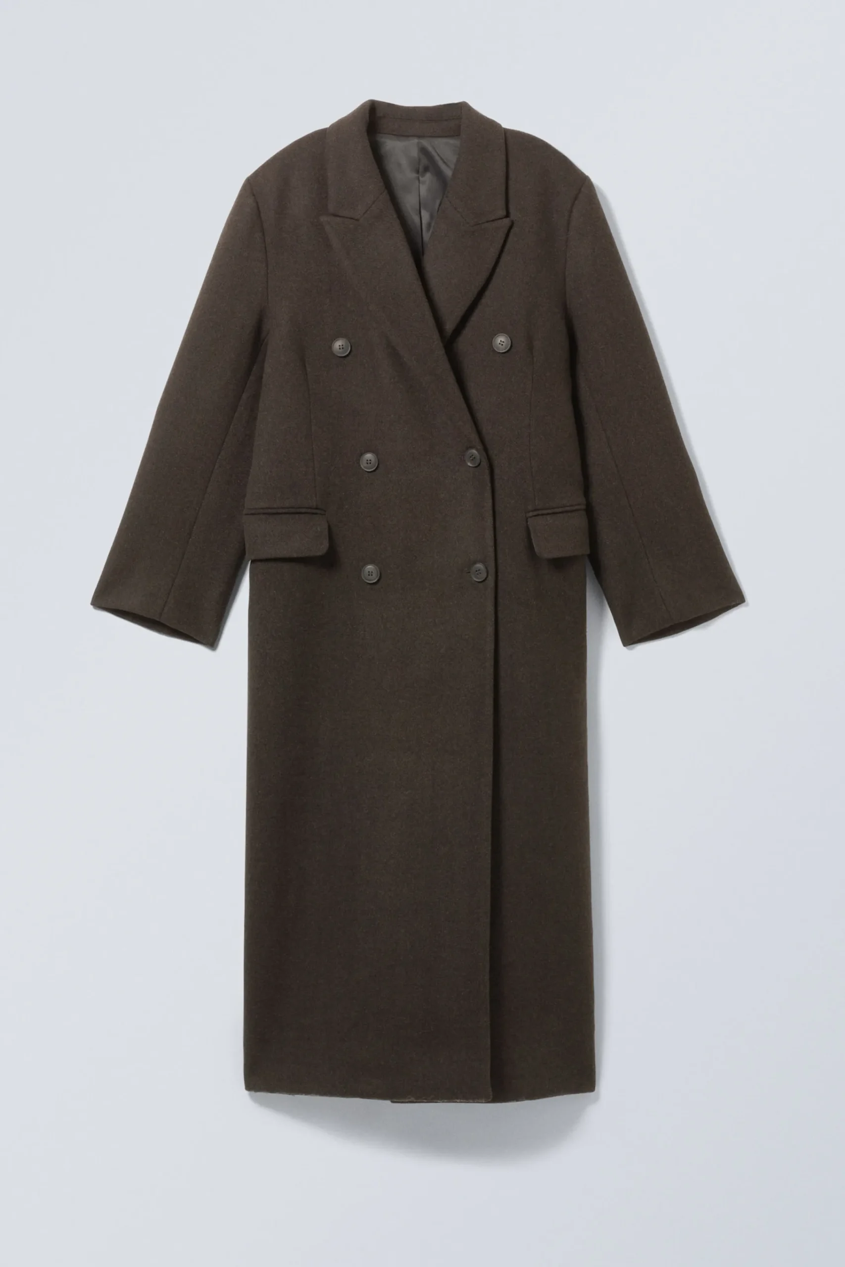 Weekday OVERSIZED DOUBLE-BREASTED WOOL-BLEND COAT>Women Jackets & Coats