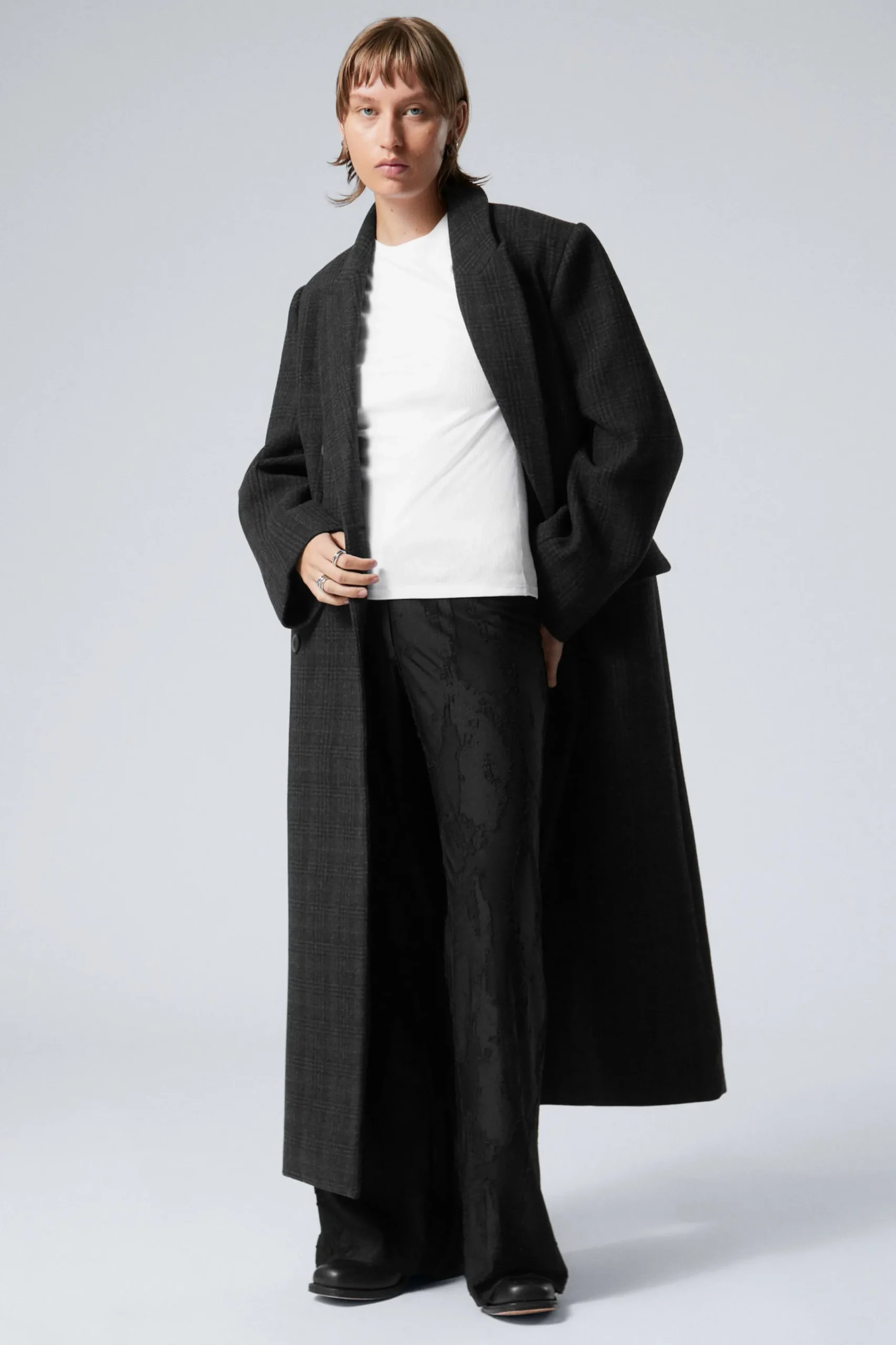 Weekday OVERSIZED DOUBLE-BREASTED WOOL-BLEND COAT>Women Jackets & Coats