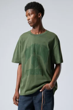 Weekday OVERSIZED GRAPHIC PRINTED T-SHIRT> Graphics|T-Shirts & Tops