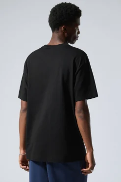 Weekday OVERSIZED HEAVYWEIGHT T-SHIRT><noscript><img data-lazyloaded=