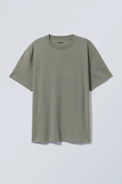 Weekday OVERSIZED HEAVYWEIGHT T-SHIRT><noscript><img data-lazyloaded=