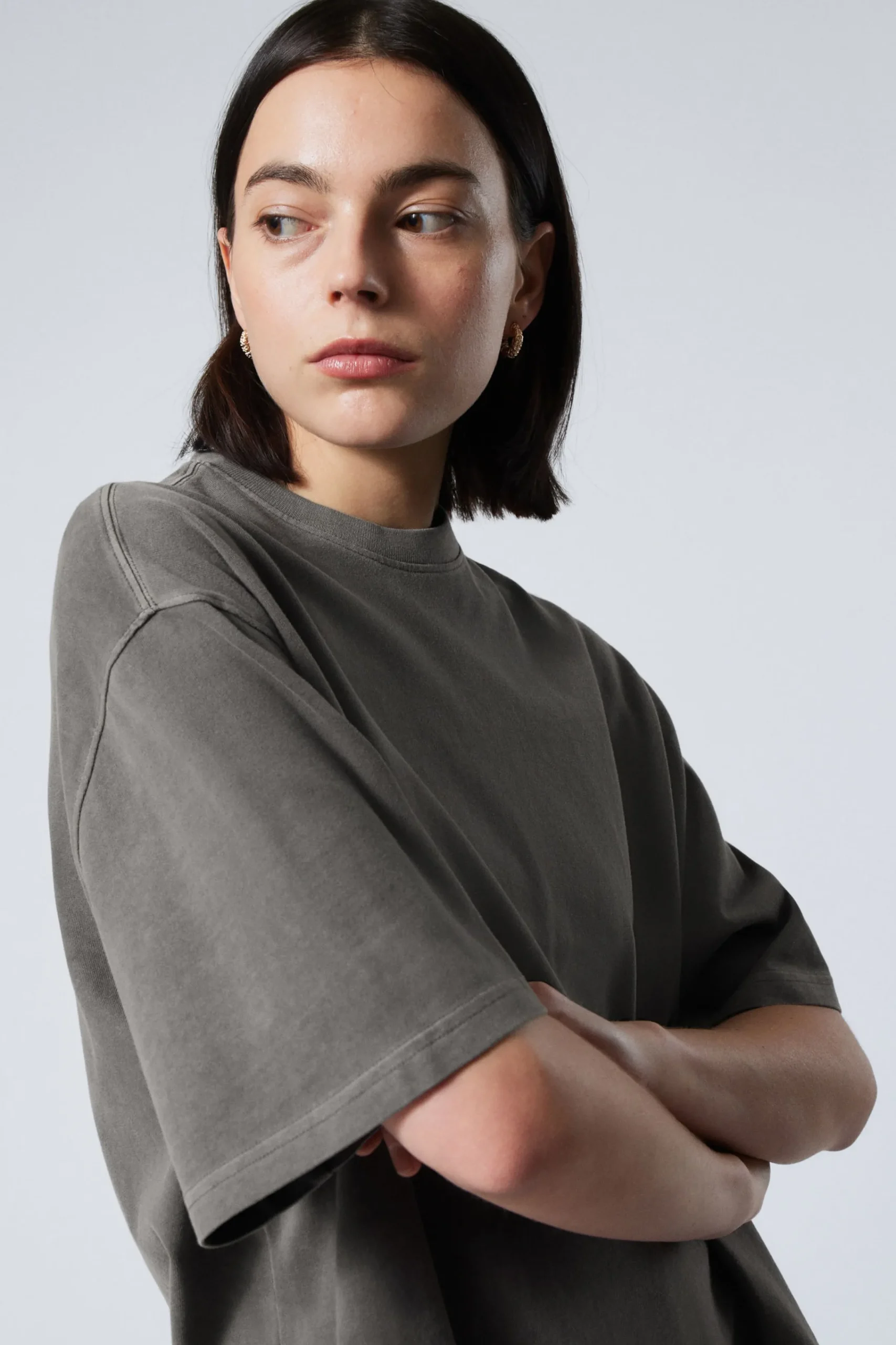 Weekday OVERSIZED HEAVYWEIGHT T-SHIRT>Women T-Shirts|Tops