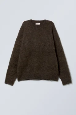 Weekday OVERSIZED KNITTED MOHAIR BLEND SWEATER><noscript><img width=