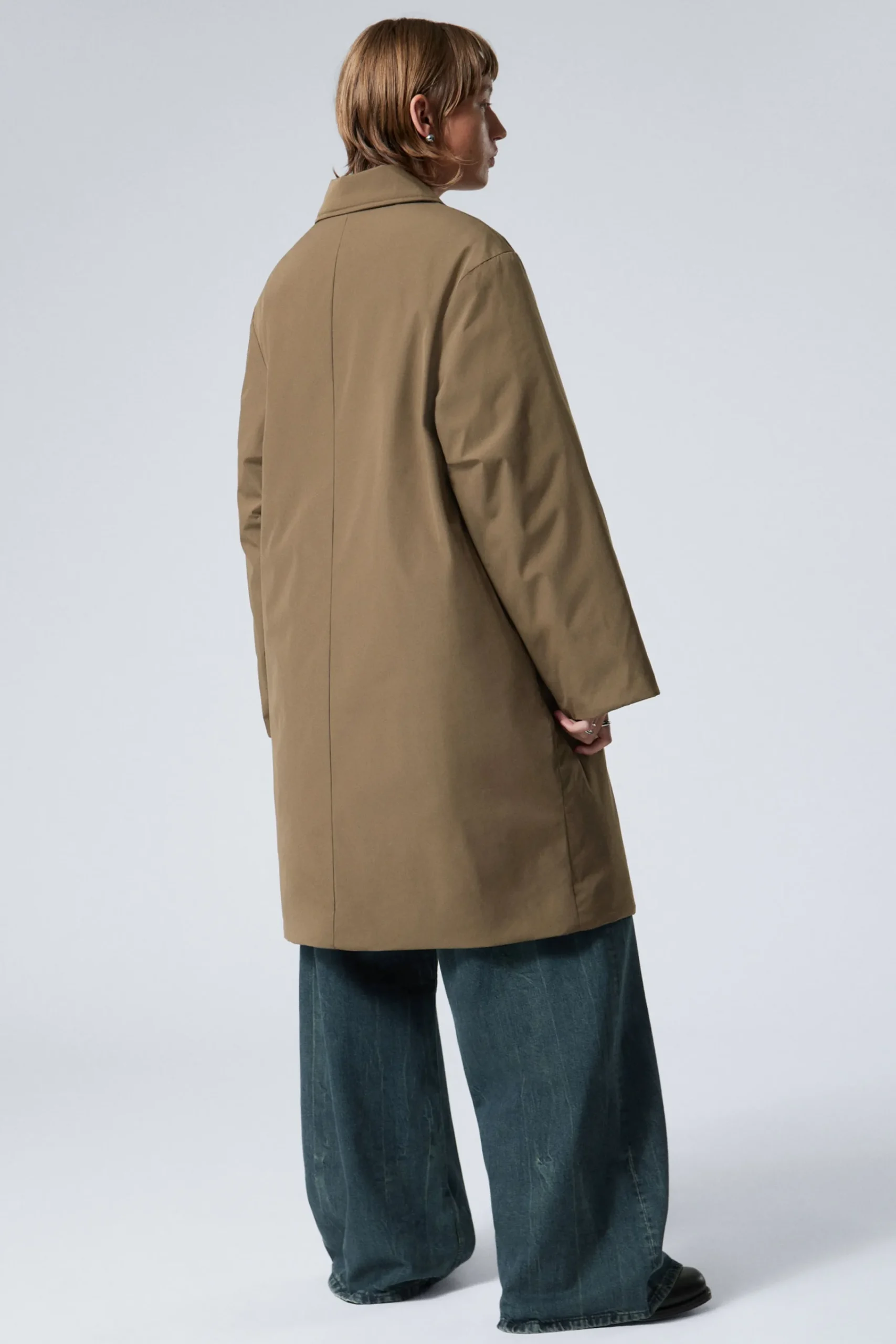 Weekday OVERSIZED PADDED CAR COAT>Women Jackets & Coats