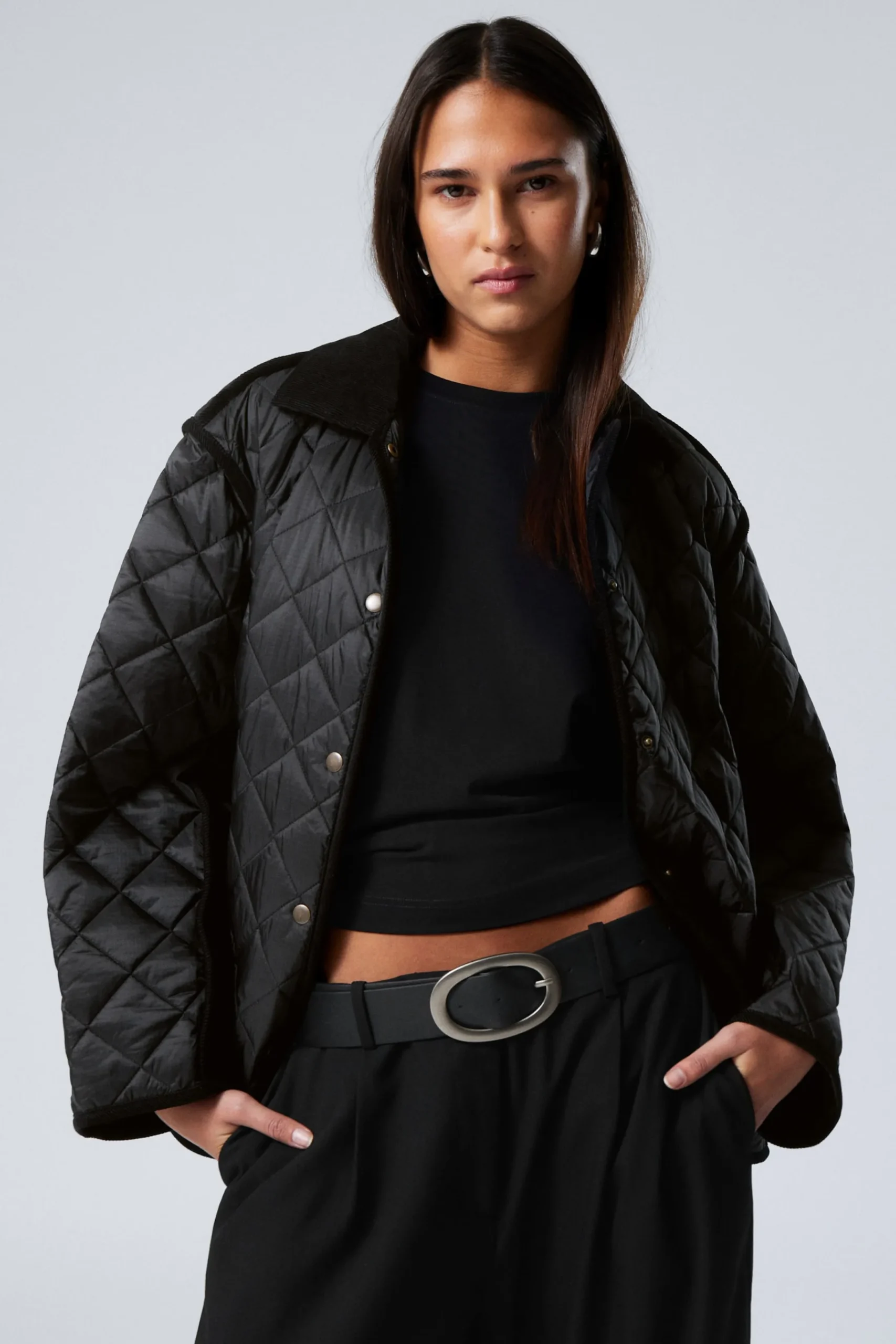 Weekday OVERSIZED QUILTED LINER JACKET>Women Jackets & Coats