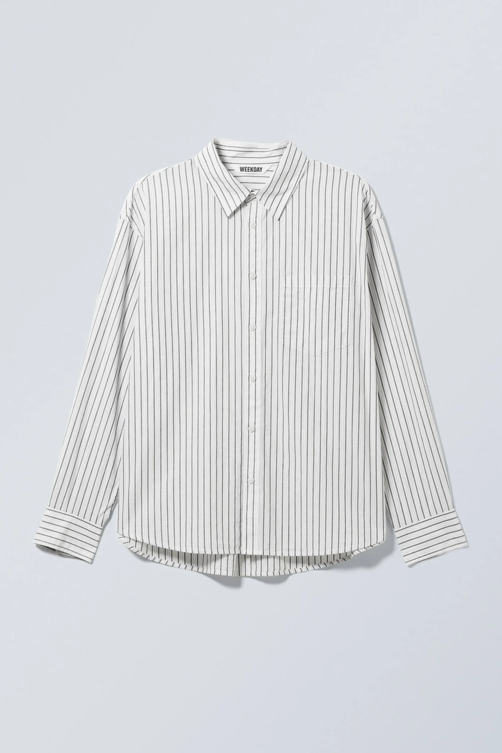 Weekday OVERSIZED STRIPED SHIRT> Shirts