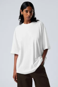 Weekday OVERSIZED T-SHIRT>Women Basics|T-Shirts