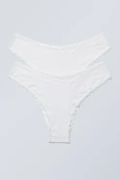 Weekday 2-PACK LACE BRIEFS>Women Underwear
