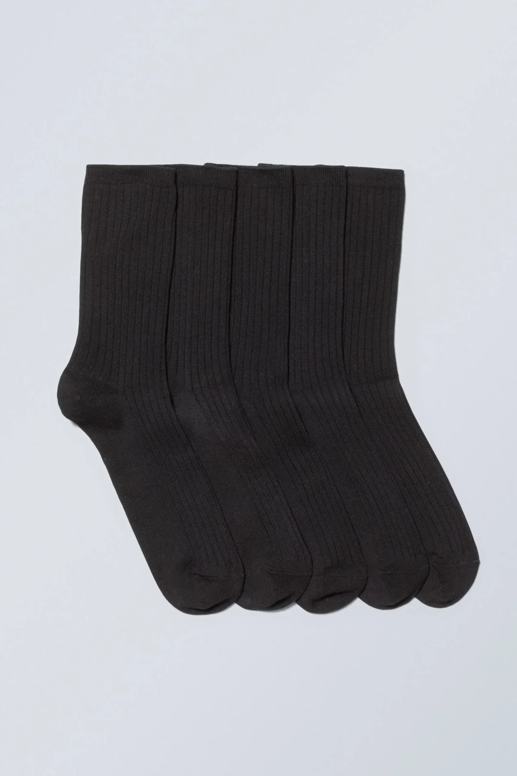 Weekday 5-PACK RIB SOCKS> Socks