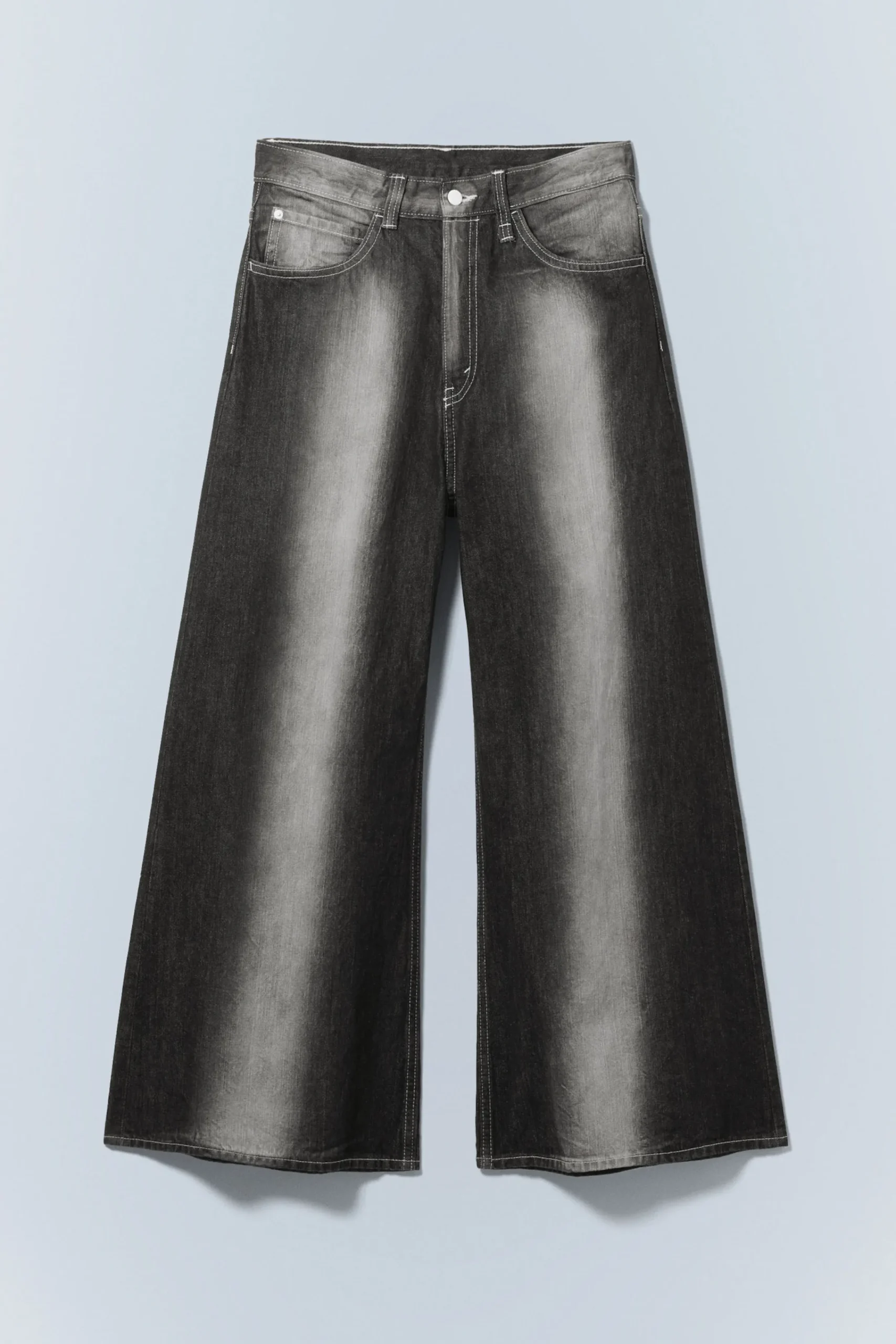 Weekday RAD SUPER REGULAR WAIST LOOSE WIDE JEANS> Jeans