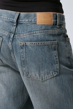 Weekday RAIL MID RISE LOOSE WIDE LEG JEANS><noscript><img data-lazyloaded=