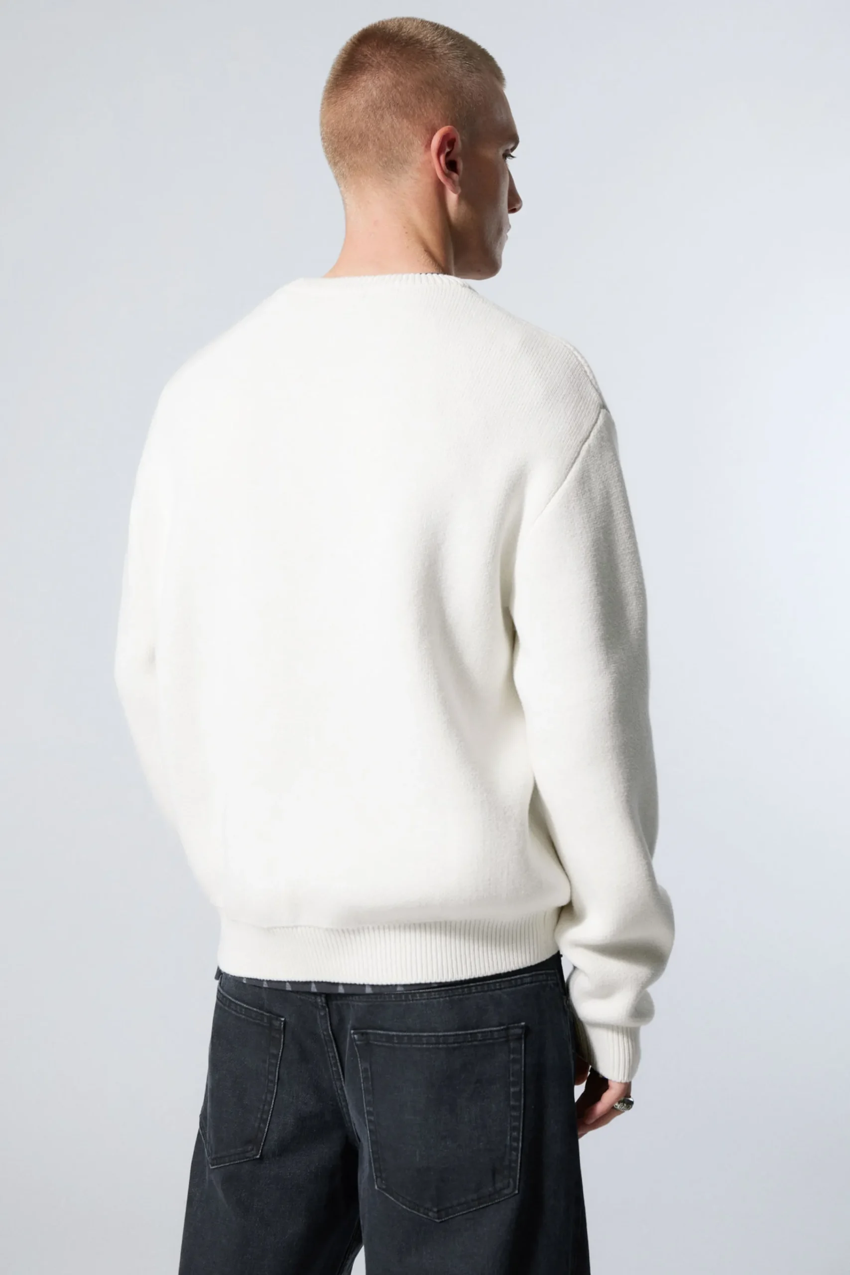 Weekday REGULAR JACQUARD KNITTED GRAPHIC SWEATER> Graphics|Sweatshirts