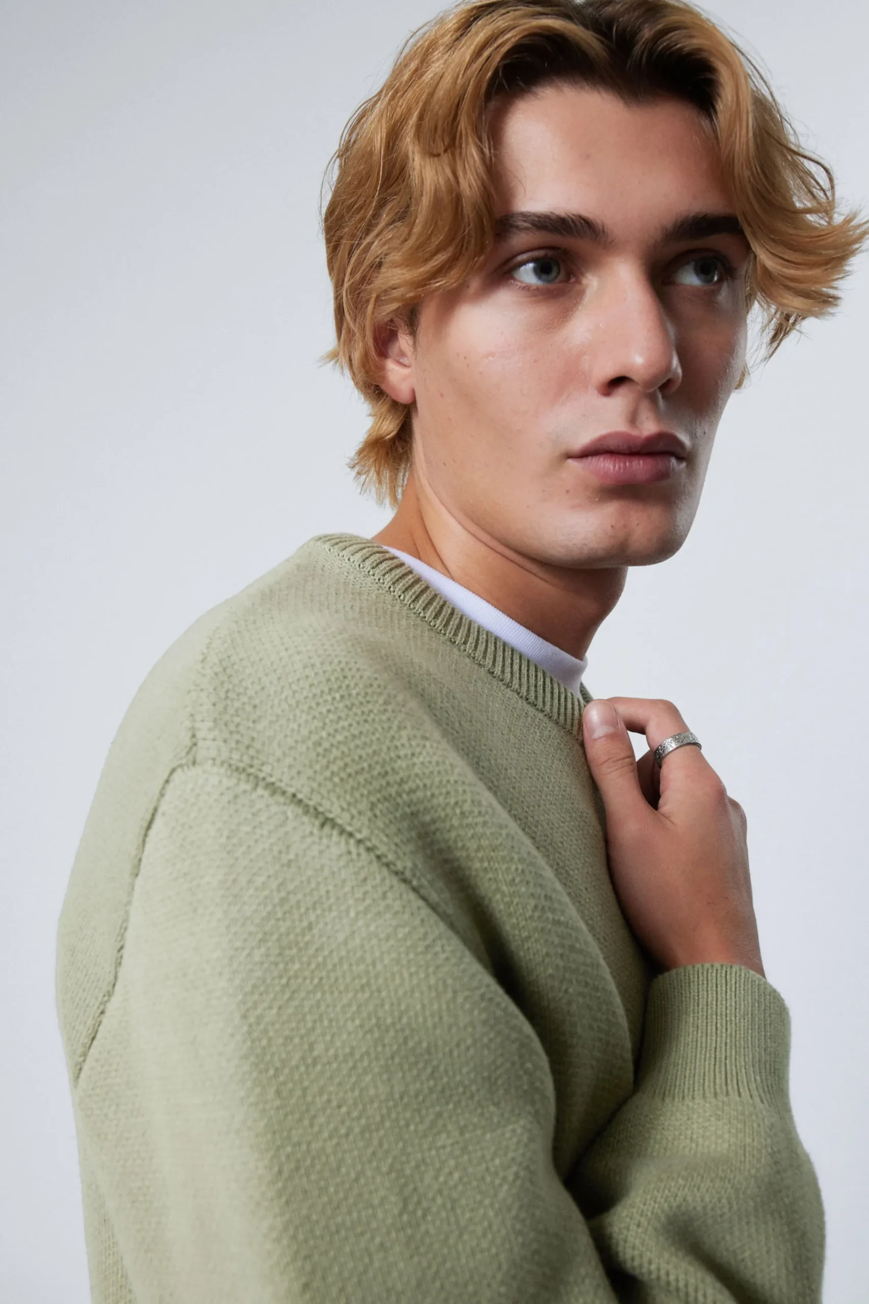 Weekday REGULAR KNITTED COTTON SWEATER> Knitwear