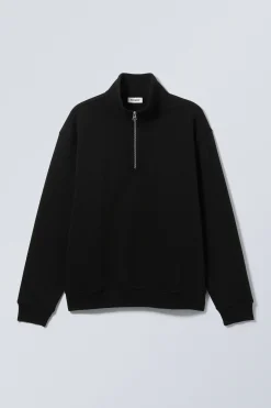 Weekday RELAXED HEAVY HALF ZIP SWEATER> Basics|Sweatshirts