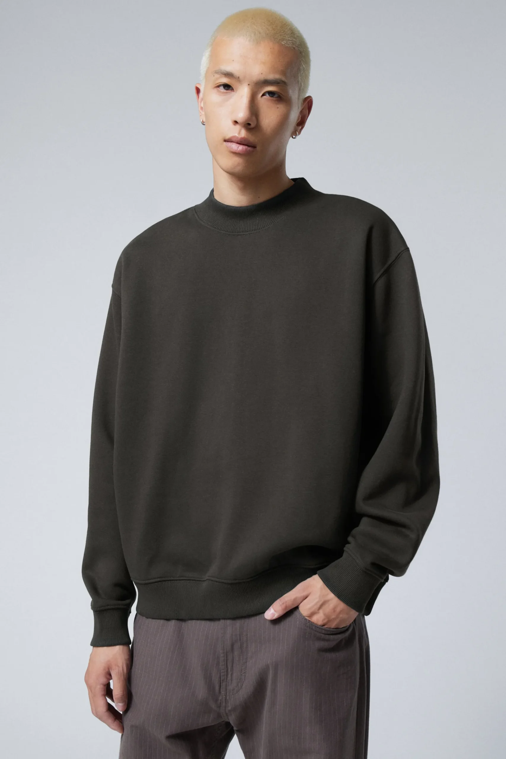 Weekday RELAXED HEAVYWEIGHT SWEATSHIRT> Sweatshirts|Basics