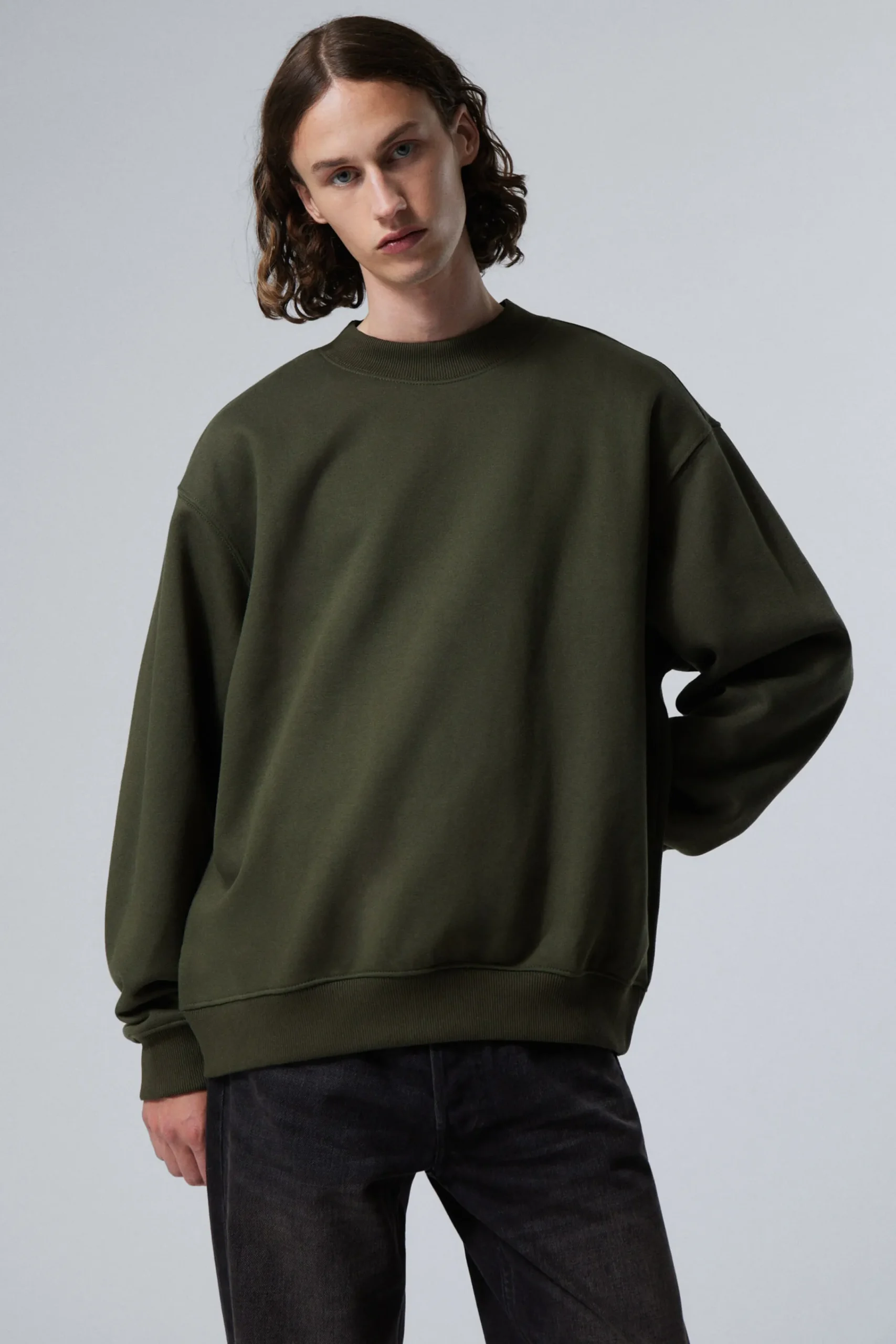 Weekday RELAXED HEAVYWEIGHT SWEATSHIRT> Sweatshirts|Basics