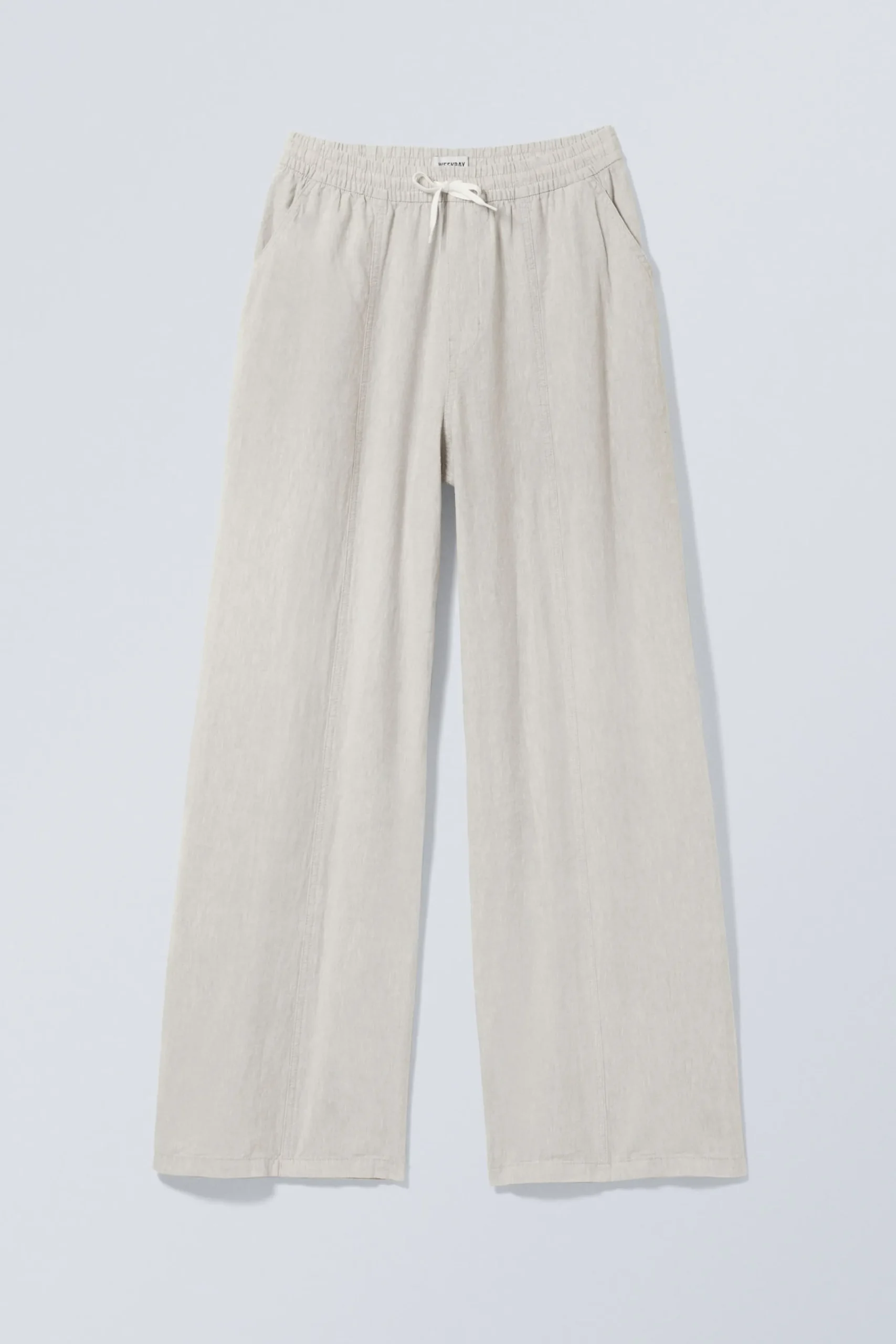 Weekday RELAXED LINEN BLEND TROUSERS> Trousers