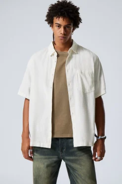 Weekday RELAXED LINEN SHORT SLEEVE> Shirts