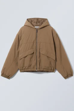 Weekday RELAXED NYLON BOMBER JACKER><noscript><img width=