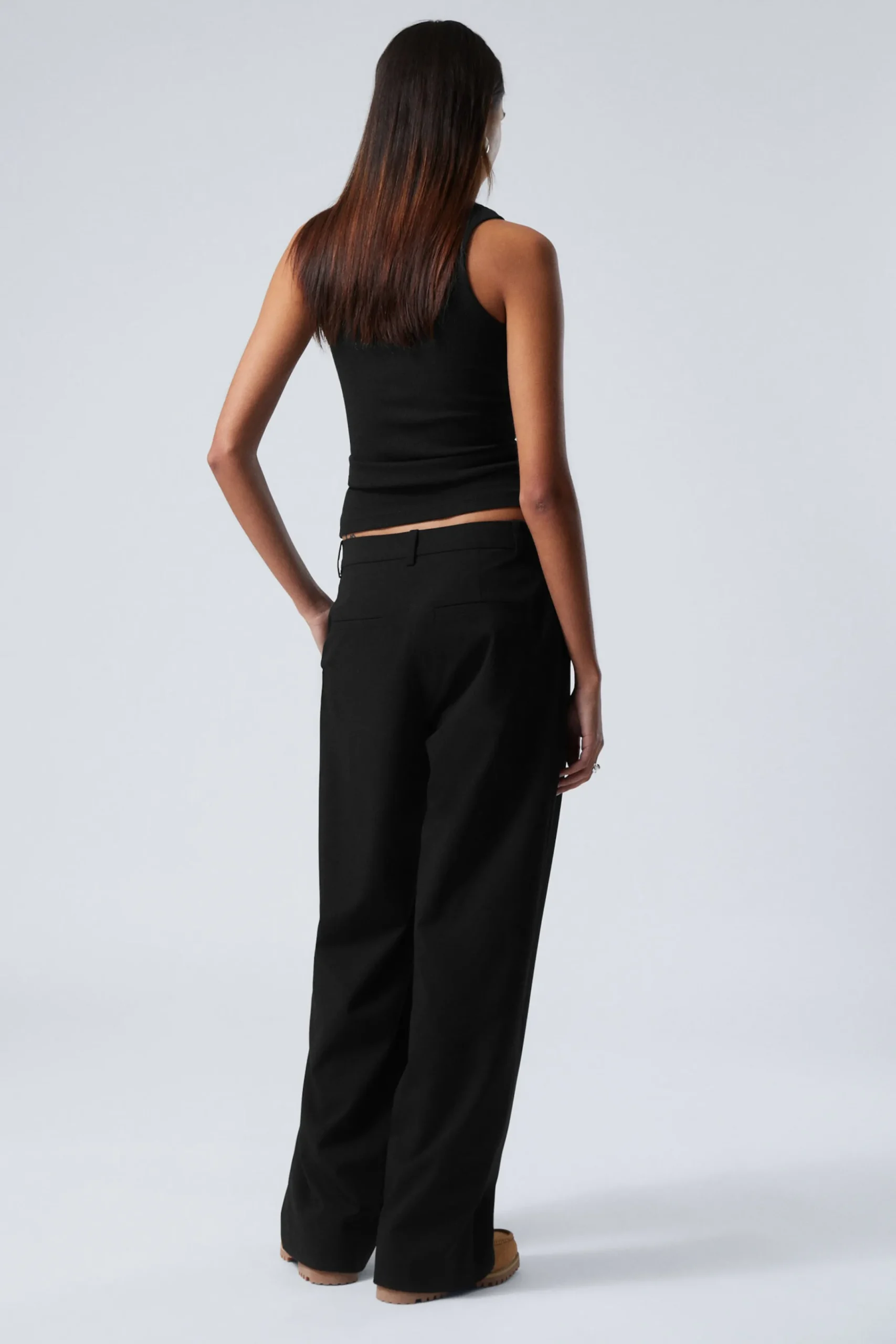 Weekday RELAXED PLEATED SUITING TROUSERS>Women Trousers