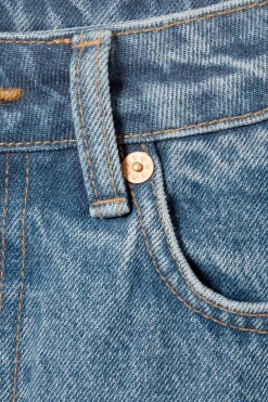 Weekday RESOLUTE CURVE HIGH WAISTED REGULAR STRAIGHT JEANS><noscript><img width=