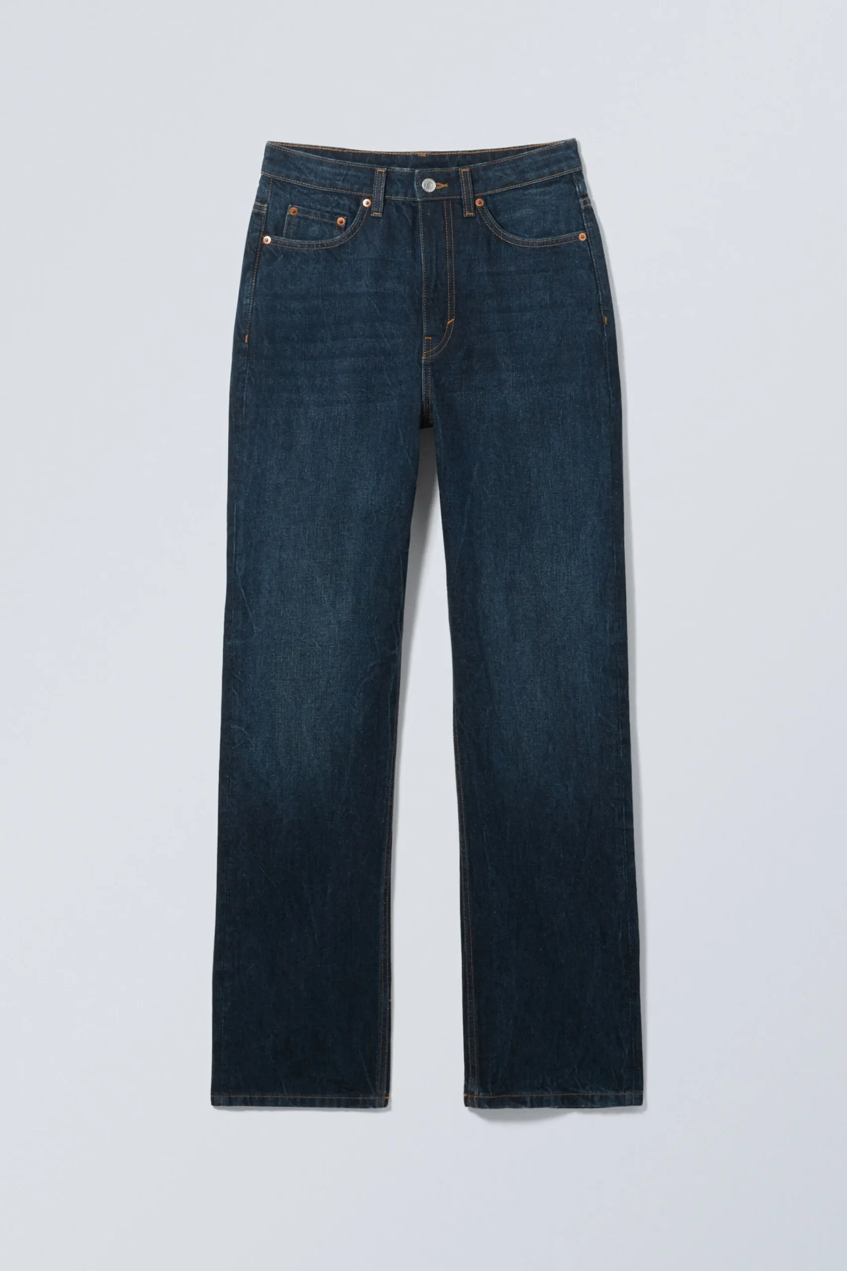 Weekday ROWE SUPER HIGH WAISTED REGULAR STRAIGHT LEG JEANS>Women Jeans