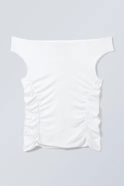 Weekday RUCHED OFF SHOULDER TOP>Women Tops
