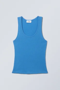 Weekday SHEER RIB TANK TOP>Women Basics|Tops