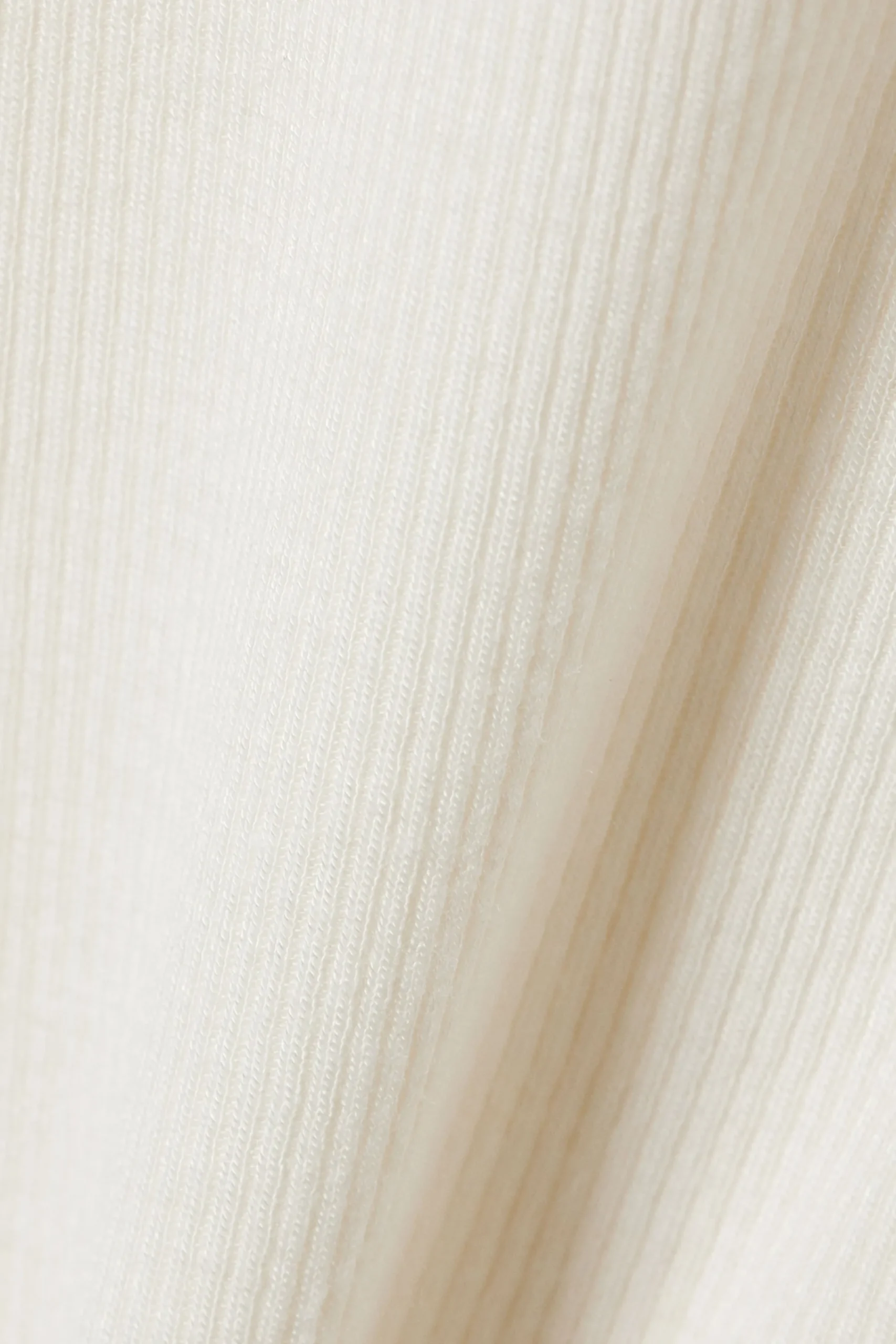 Weekday SHEER RIBBED LONG SLEEVE TOP>Women Basics|Tops