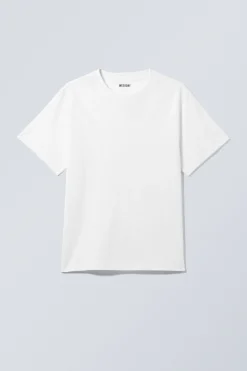 Weekday SHORT BOXY HEAVYWEIGHT T-SHIRT> Basics|T-Shirts & Tops