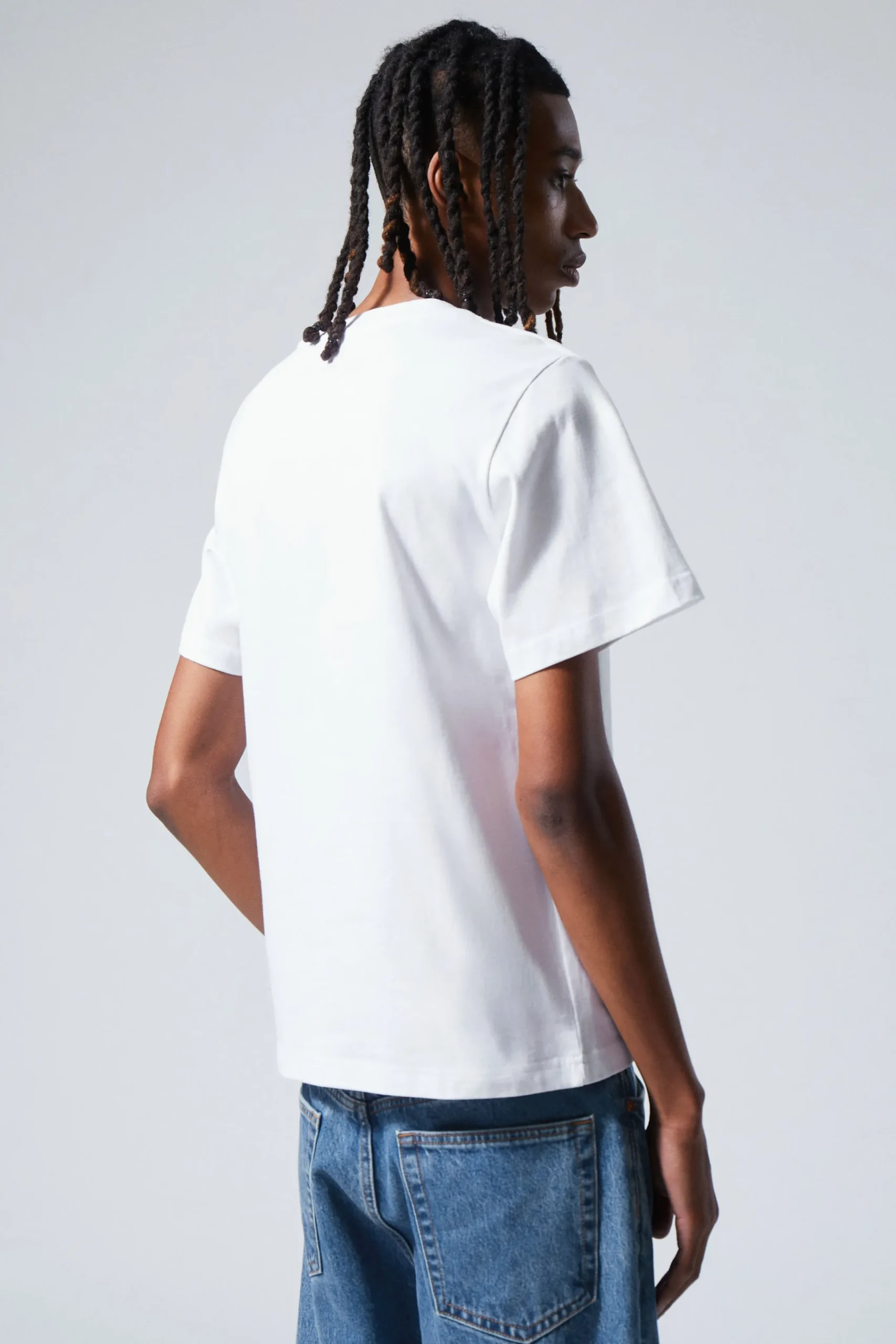 Weekday SHORT BOXY HEAVYWEIGHT T-SHIRT> Basics|T-Shirts & Tops