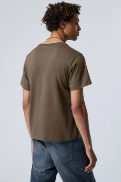Weekday SHORT BOXY HEAVYWEIGHT T-SHIRT><noscript><img width=