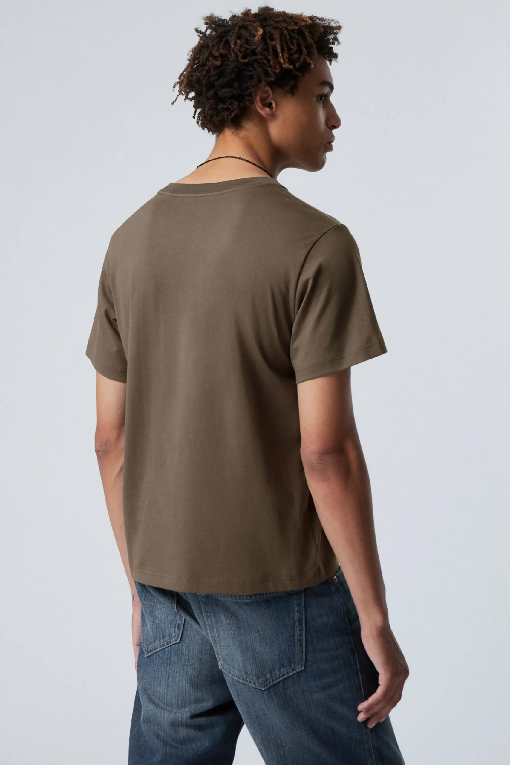 Weekday SHORT BOXY HEAVYWEIGHT T-SHIRT> Basics|T-Shirts & Tops