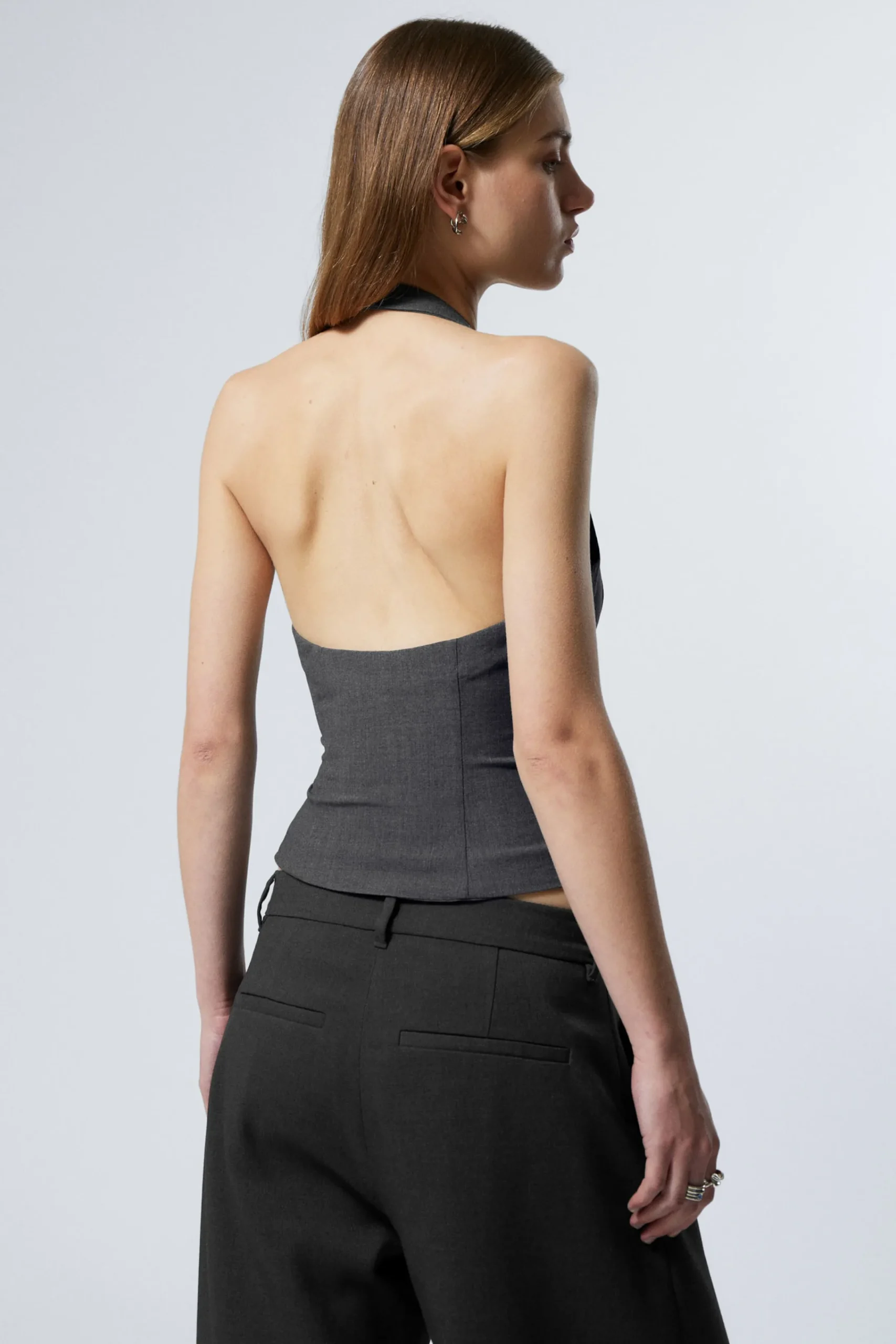 Weekday SHORT HALTERNECK TOP>Women Dresses|Tops