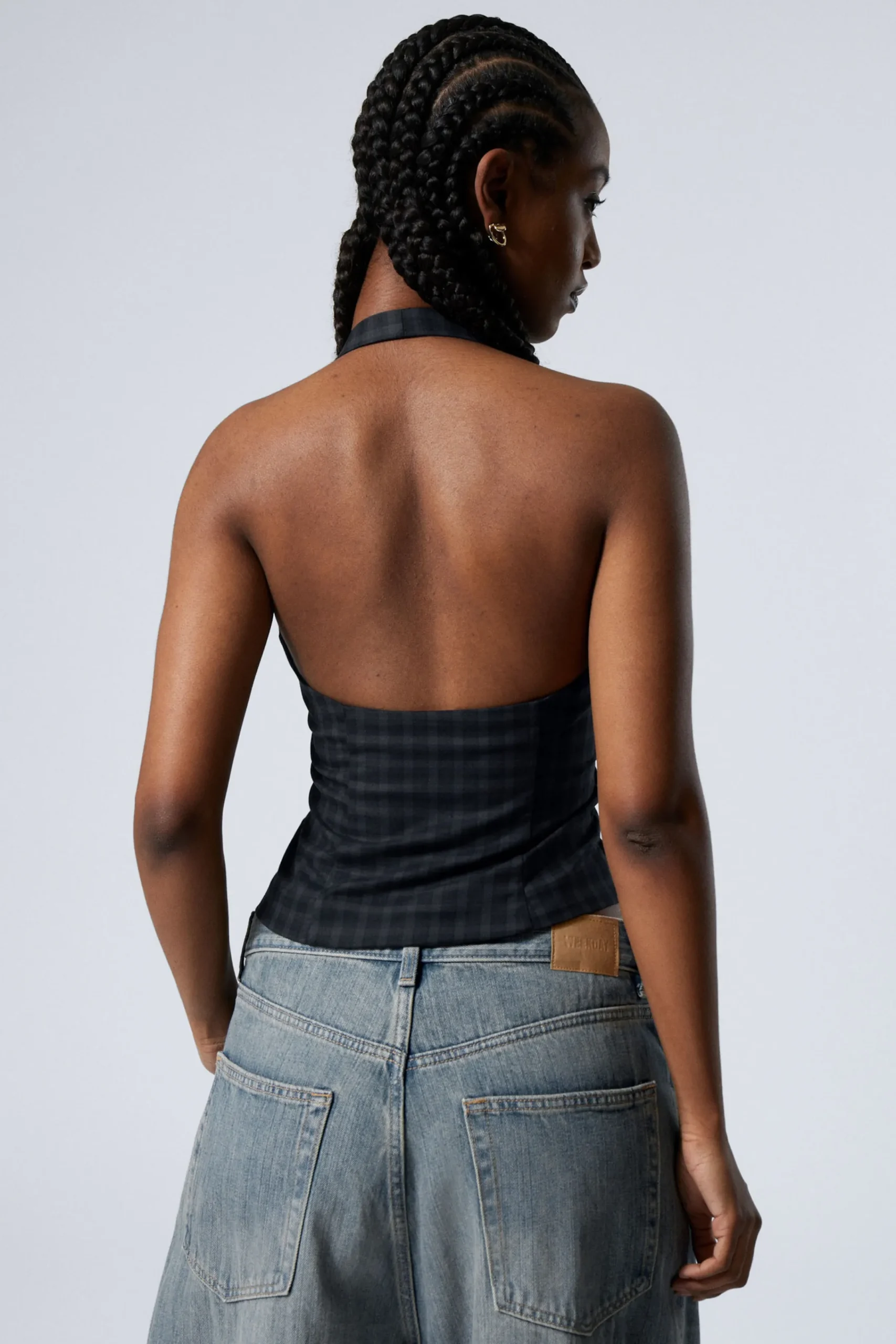 Weekday SHORT HALTERNECK TOP>Women Tops