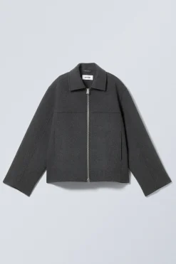 Weekday SHORT WOOL BLEND JACKET><noscript><img width=