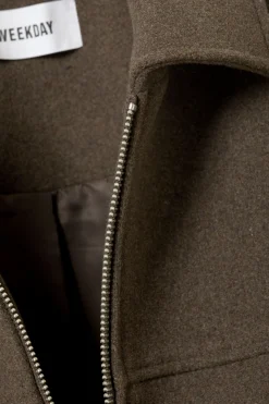 Weekday SHORT WOOL BLEND JACKET><noscript><img width=