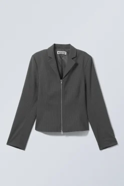 Weekday SHORT ZIP-BLAZER><noscript><img width=