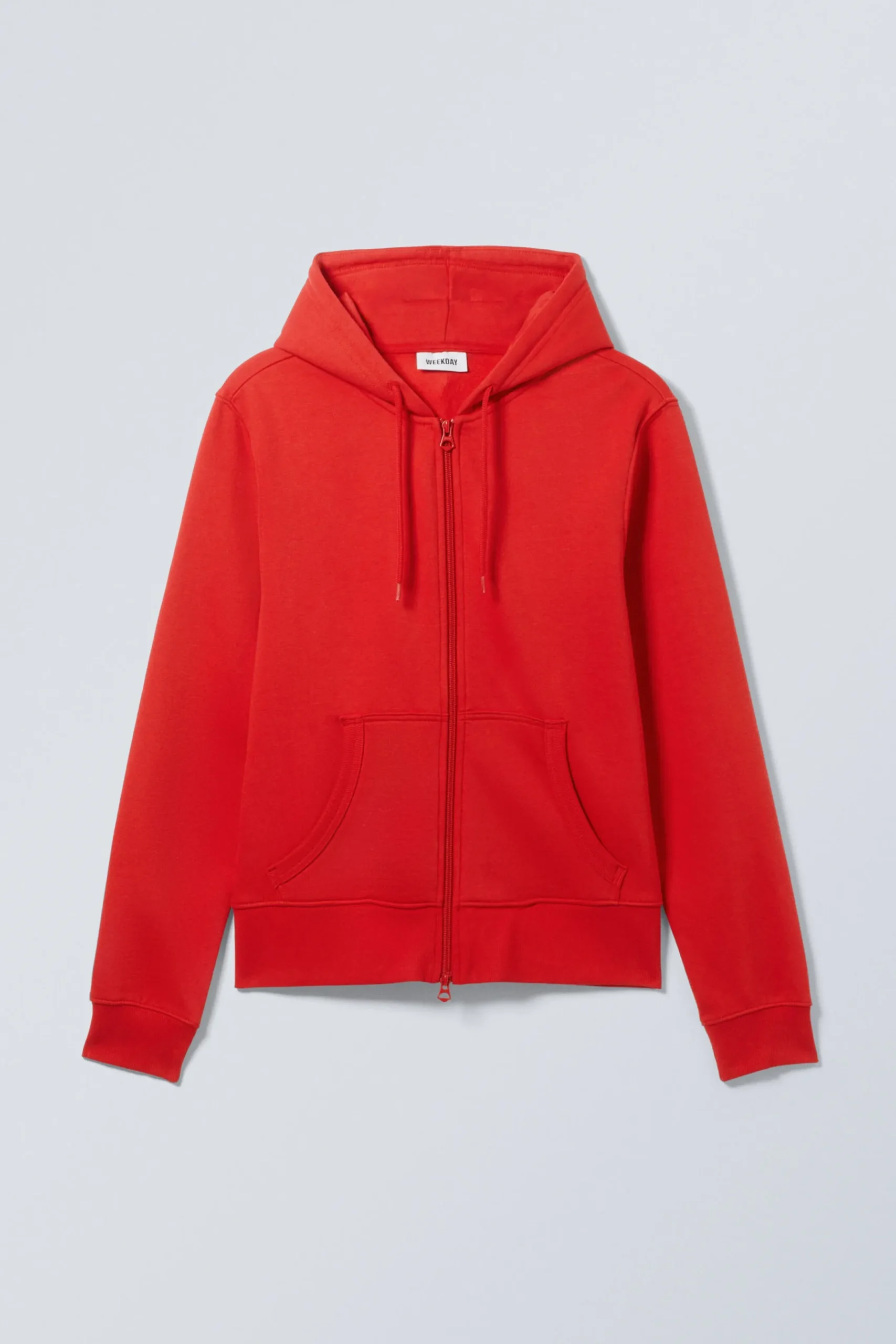 Weekday SHRUNKEN ZIP HOODIE> Hoodies